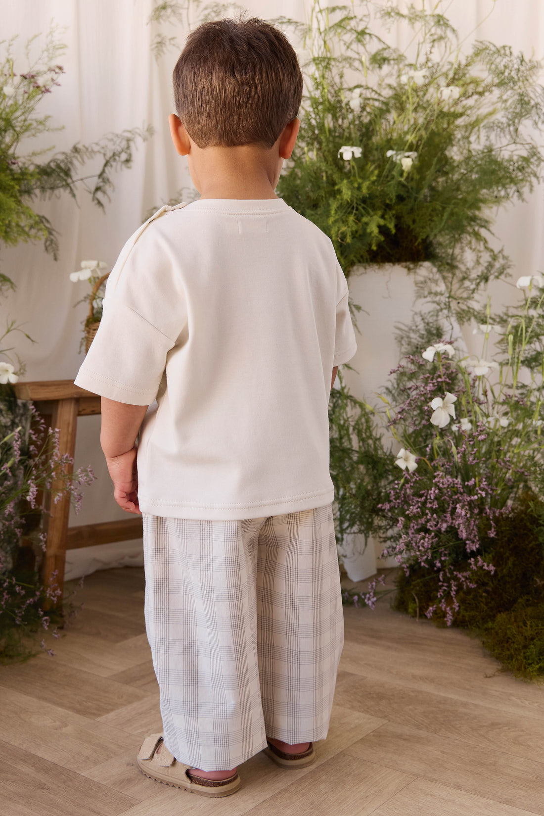 Pima Cotton Edward Tee - Otter Buddy Cloud Childrens Top from Jamie Kay USA