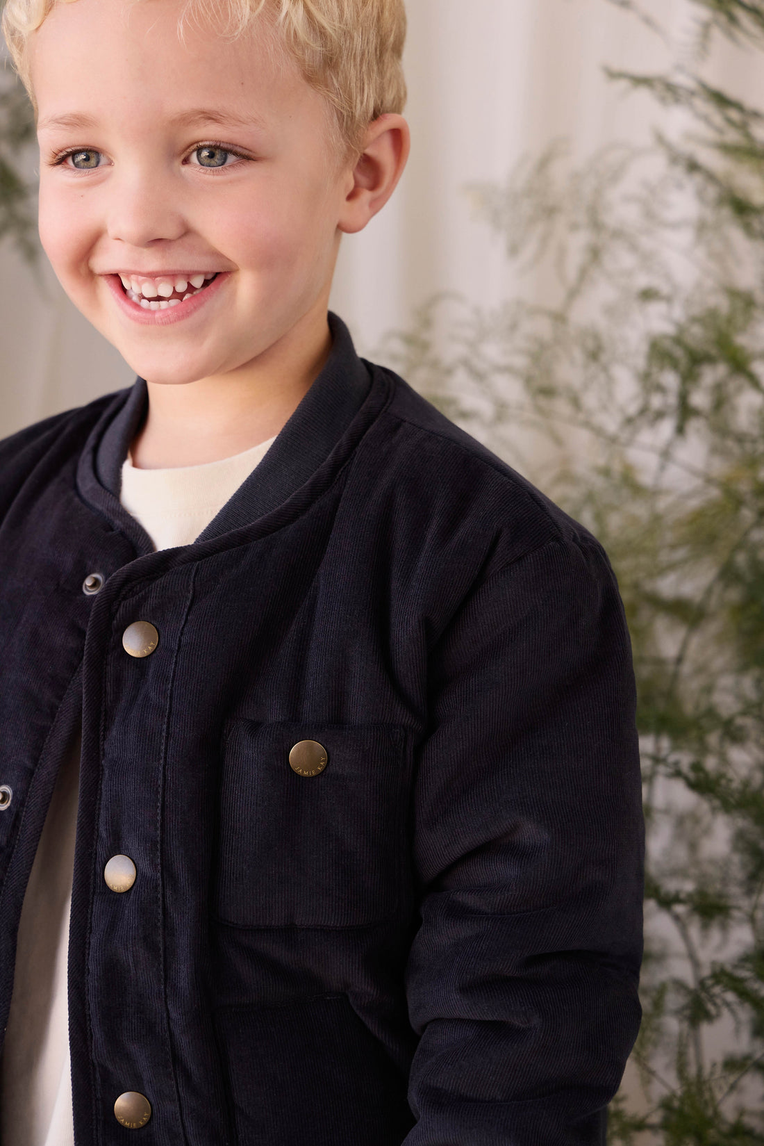 Adley Jacket - Iron Stone Childrens Jacket from Jamie Kay USA