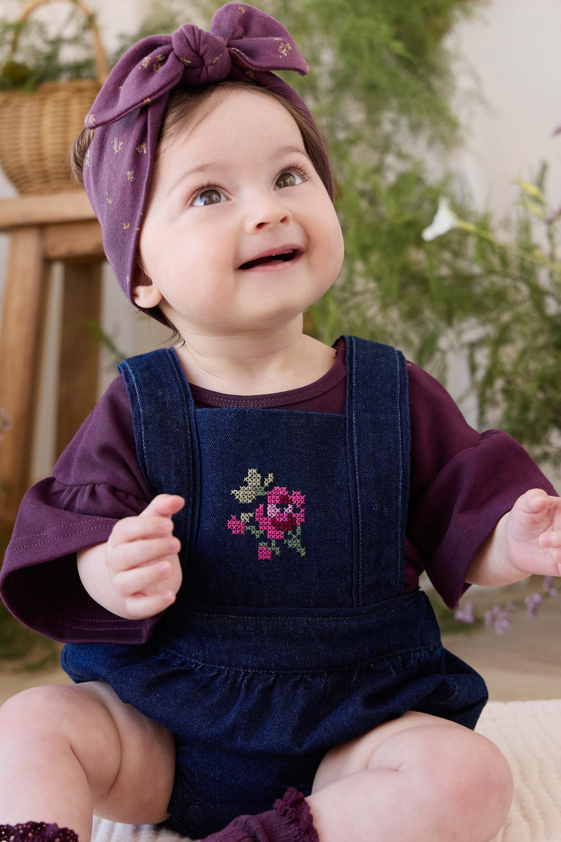 Organic Cotton Headband - Dina Fig Childrens Headband from Jamie Kay USA