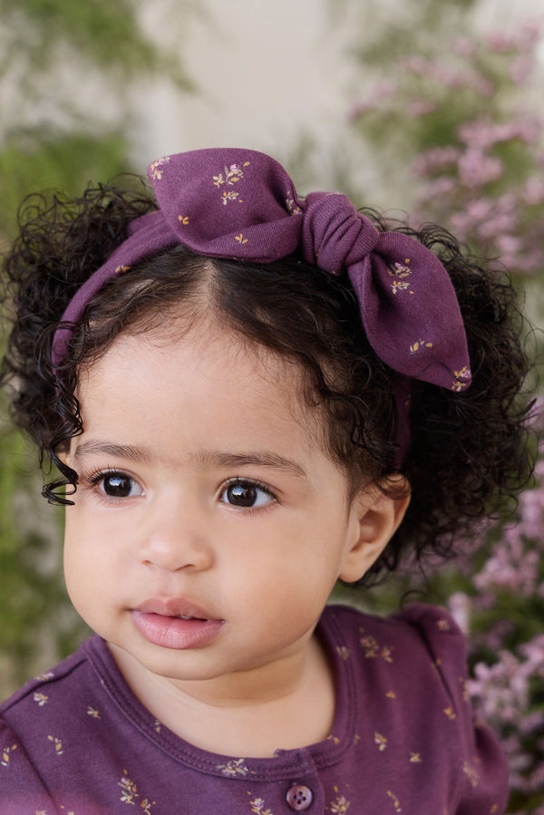 Organic Cotton Headband - Dina Fig Childrens Headband from Jamie Kay USA