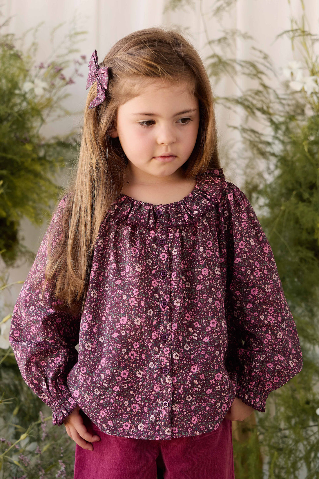 Organic Cotton Cecile Top - Flora Fig Childrens Top from Jamie Kay USA