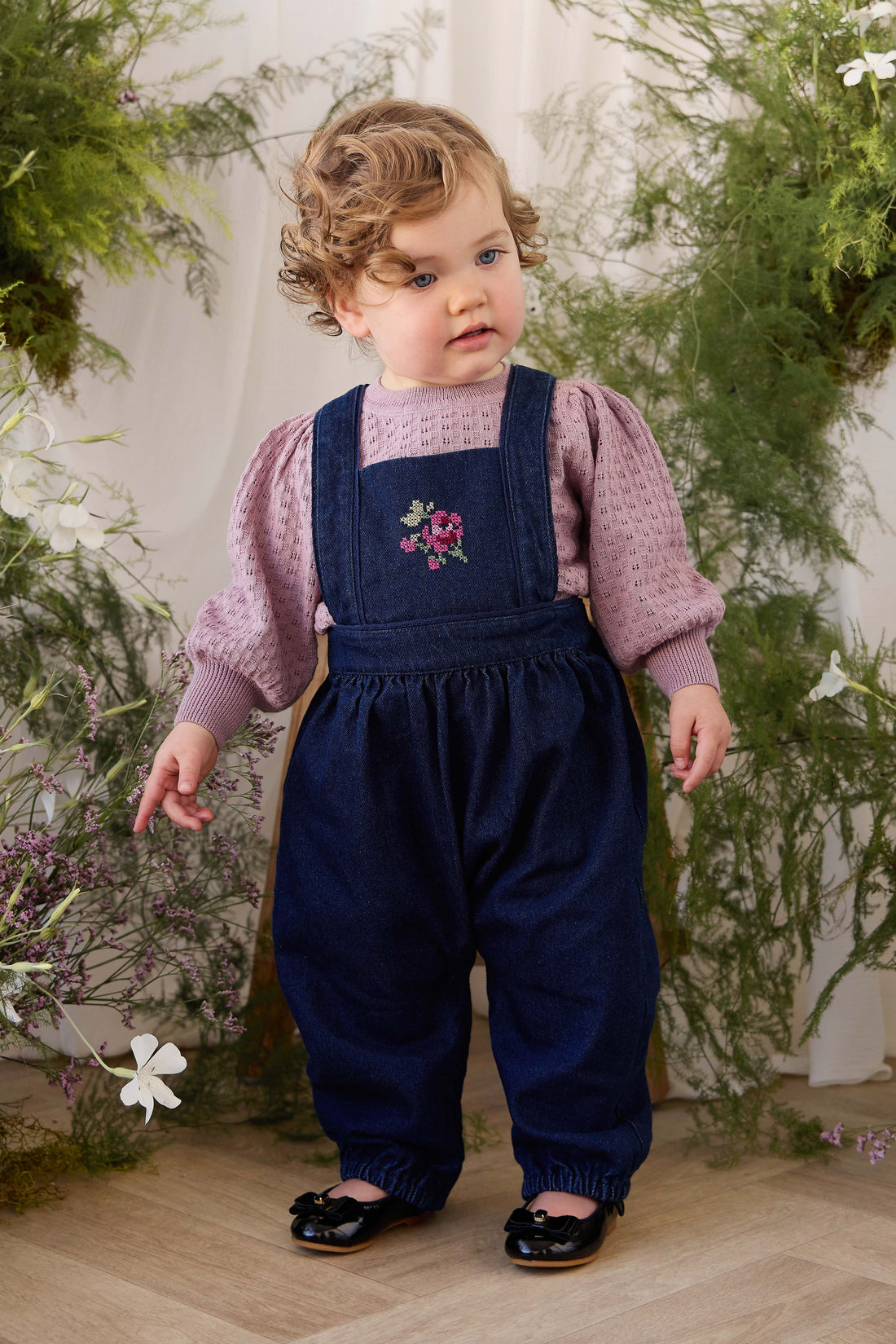 Penelope Jumper - Dreamy Pink Childrens Jumper from Jamie Kay USA