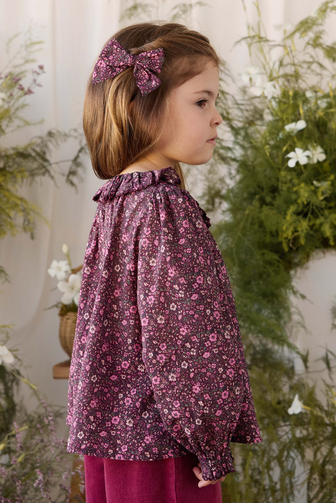 Dovie Bow - Flora Fig Childrens Hair Bow from Jamie Kay USA