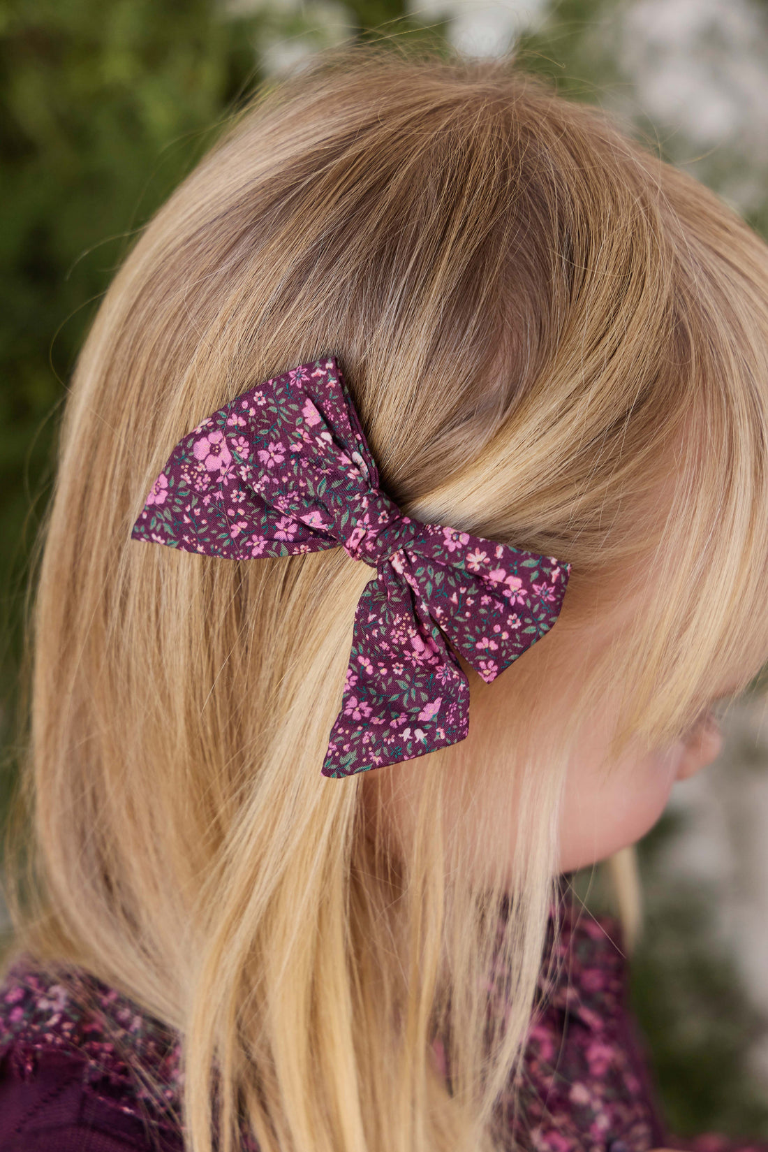 Dovie Bow - Flora Fig Childrens Hair Bow from Jamie Kay USA