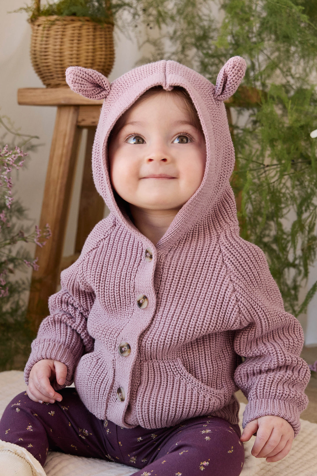 Organic Cotton Everyday Legging - Dina Fig Childrens Legging from Jamie Kay USA