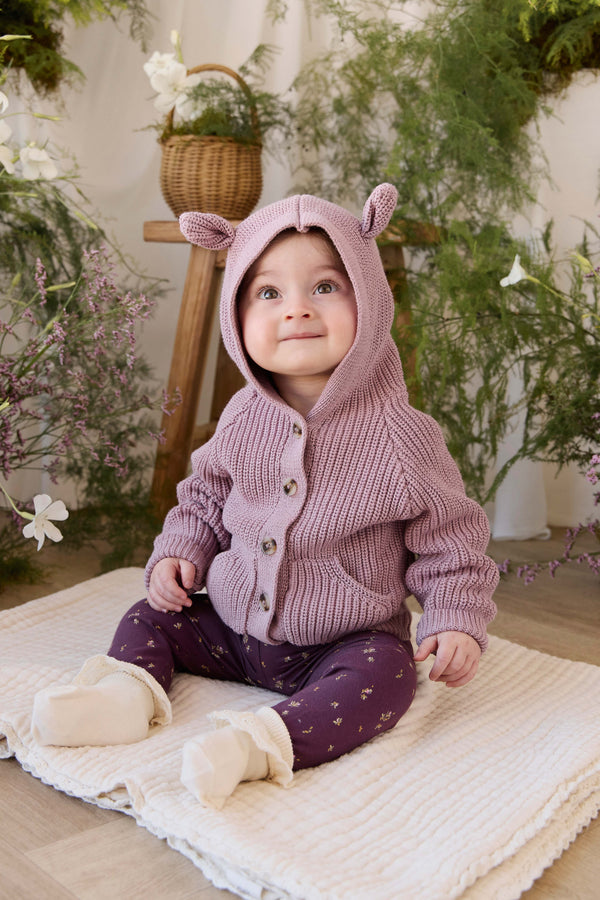 Organic Cotton Everyday Legging - Dina Fig Childrens Legging from Jamie Kay USA