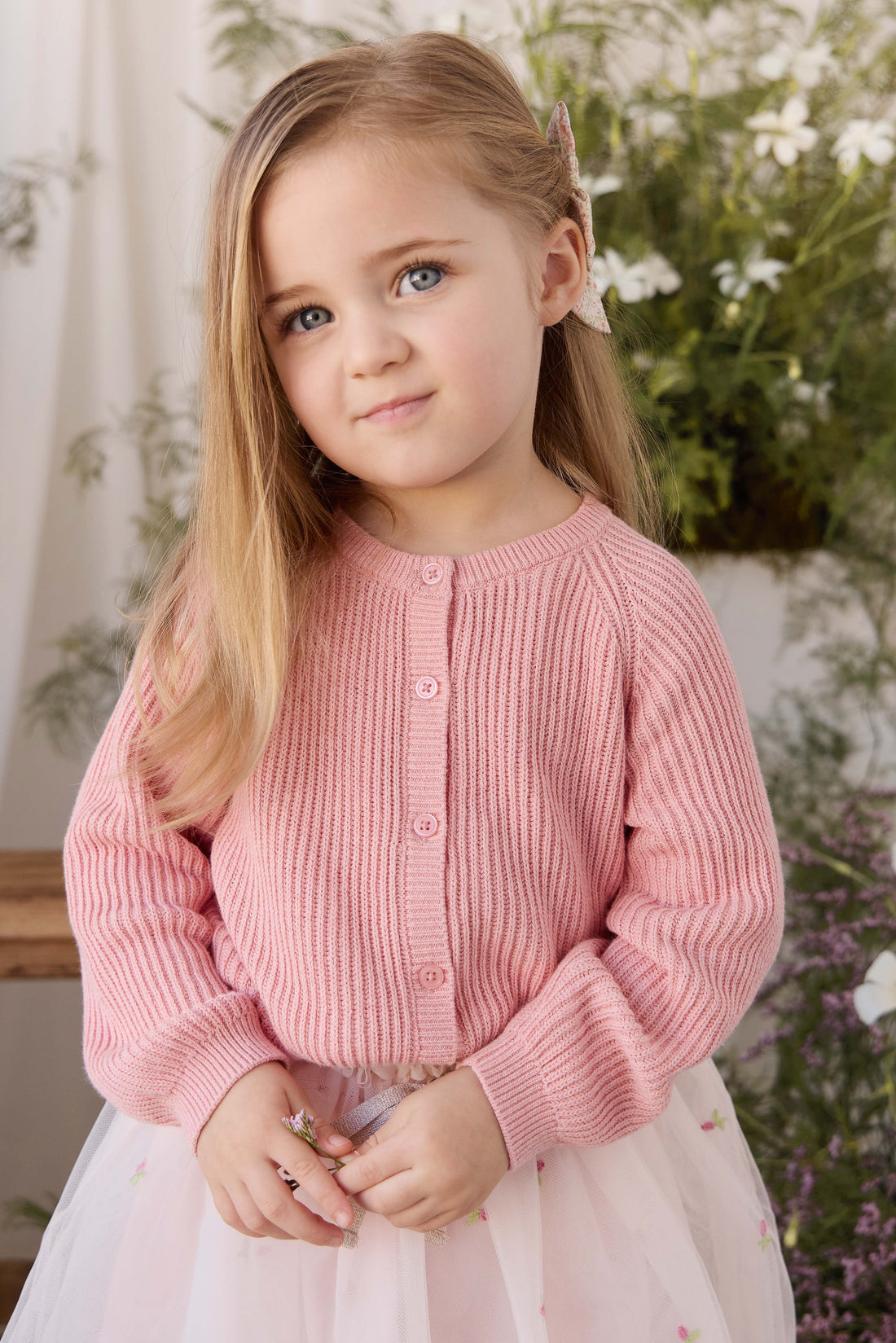 Bellamy Skirt - Rosebud Tulle Childrens Skirt from Jamie Kay USA