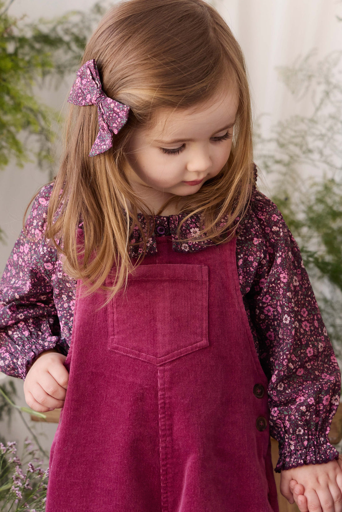 Walton Overall - Rose Petal Childrens Overall from Jamie Kay USA