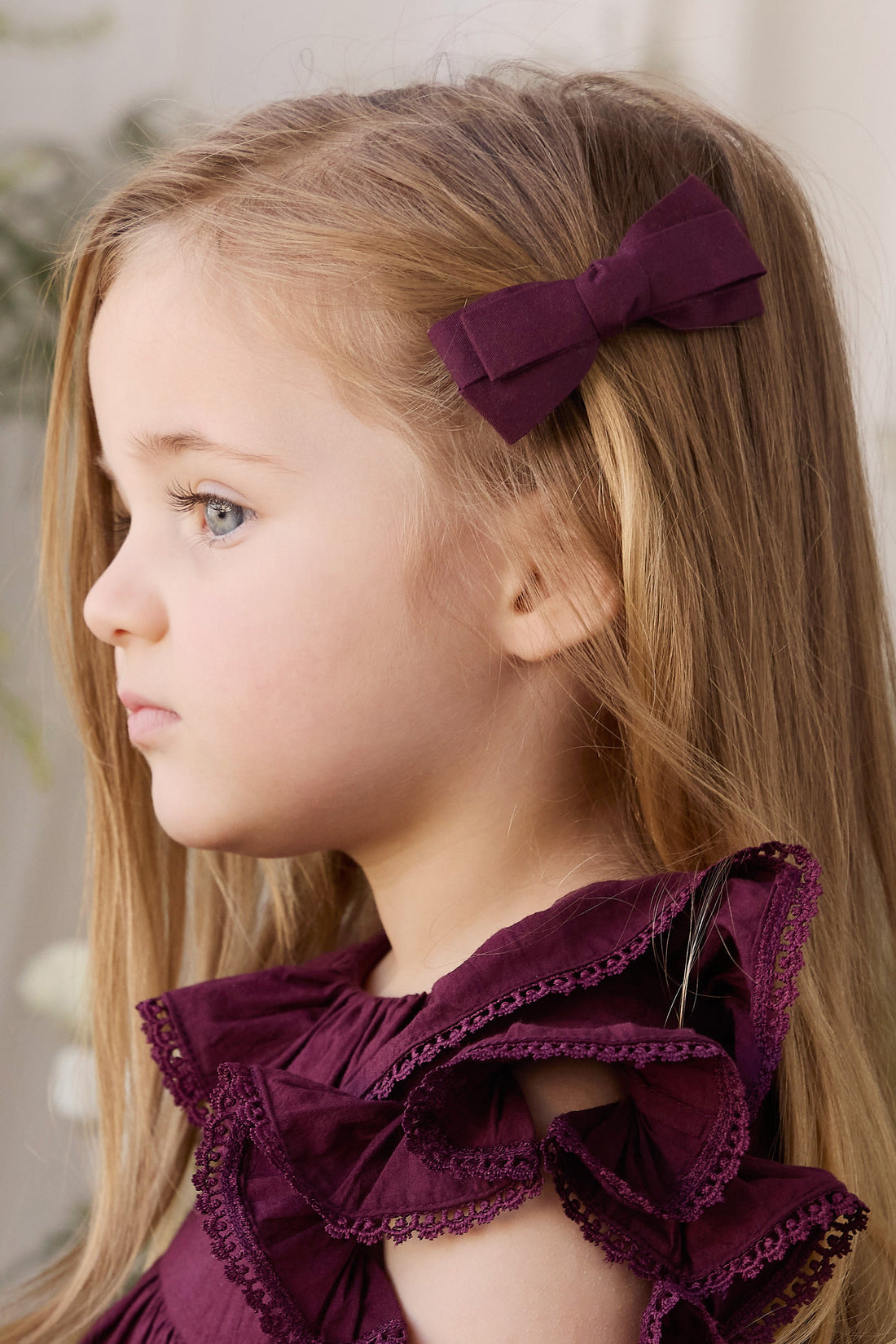 Elka Clip - Fig Childrens Hair Accessories from Jamie Kay USA