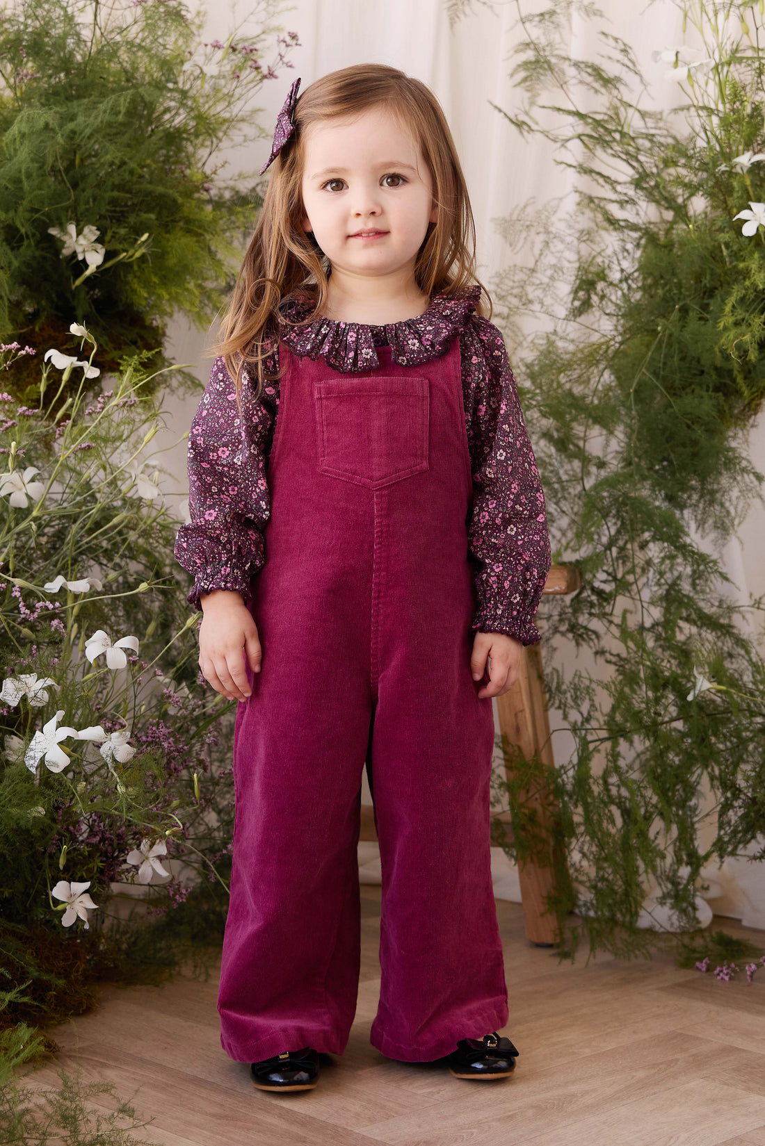 Walton Overall - Rose Petal Childrens Overall from Jamie Kay USA