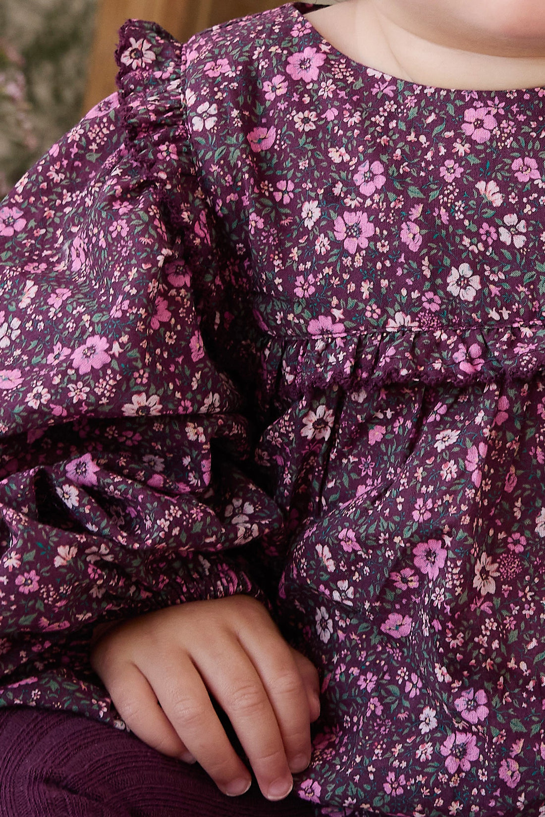 Organic Cotton Frances Playsuit - Flora Fig Childrens Playsuit from Jamie Kay USA