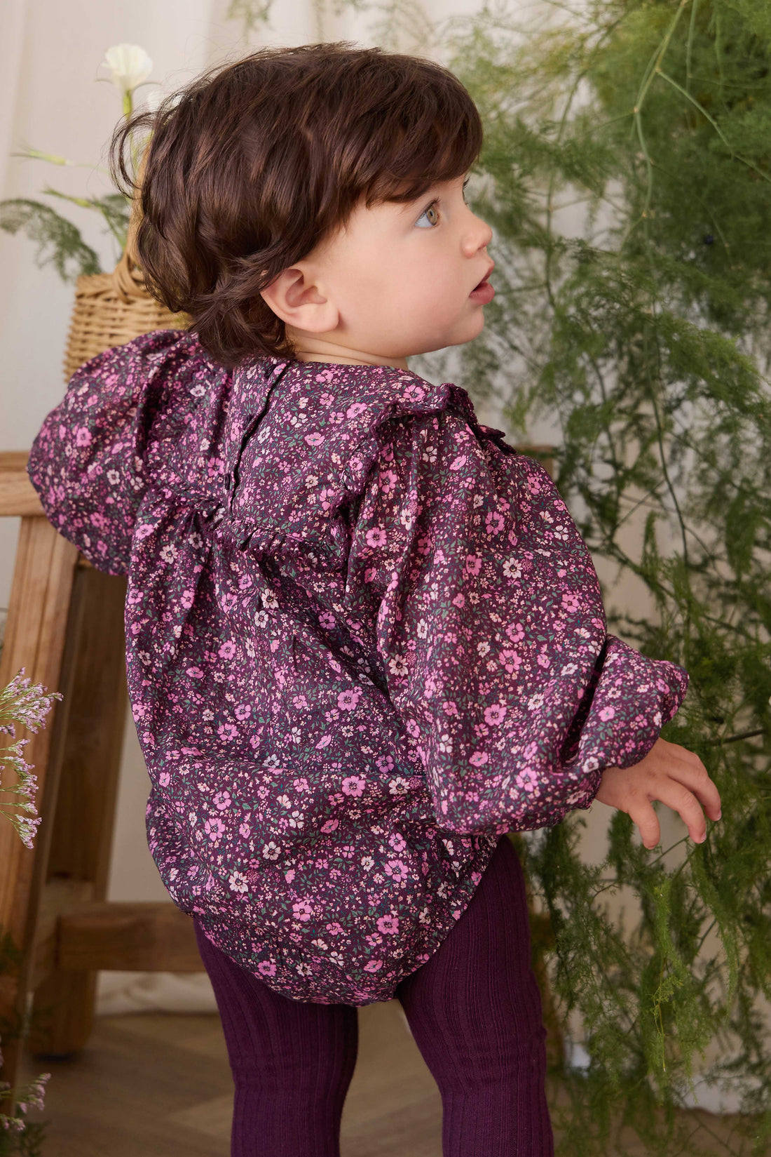 Organic Cotton Frances Playsuit - Flora Fig Childrens Playsuit from Jamie Kay USA