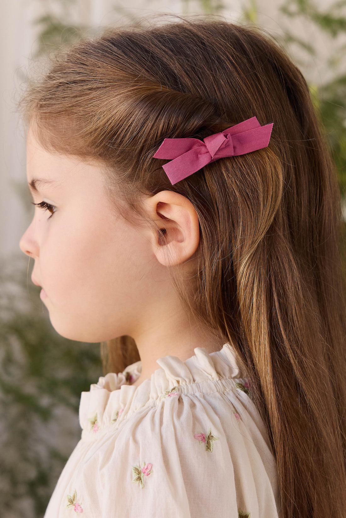 Hartlen 2PK Clip - Rose Petal Childrens Hair Accessories from Jamie Kay USA