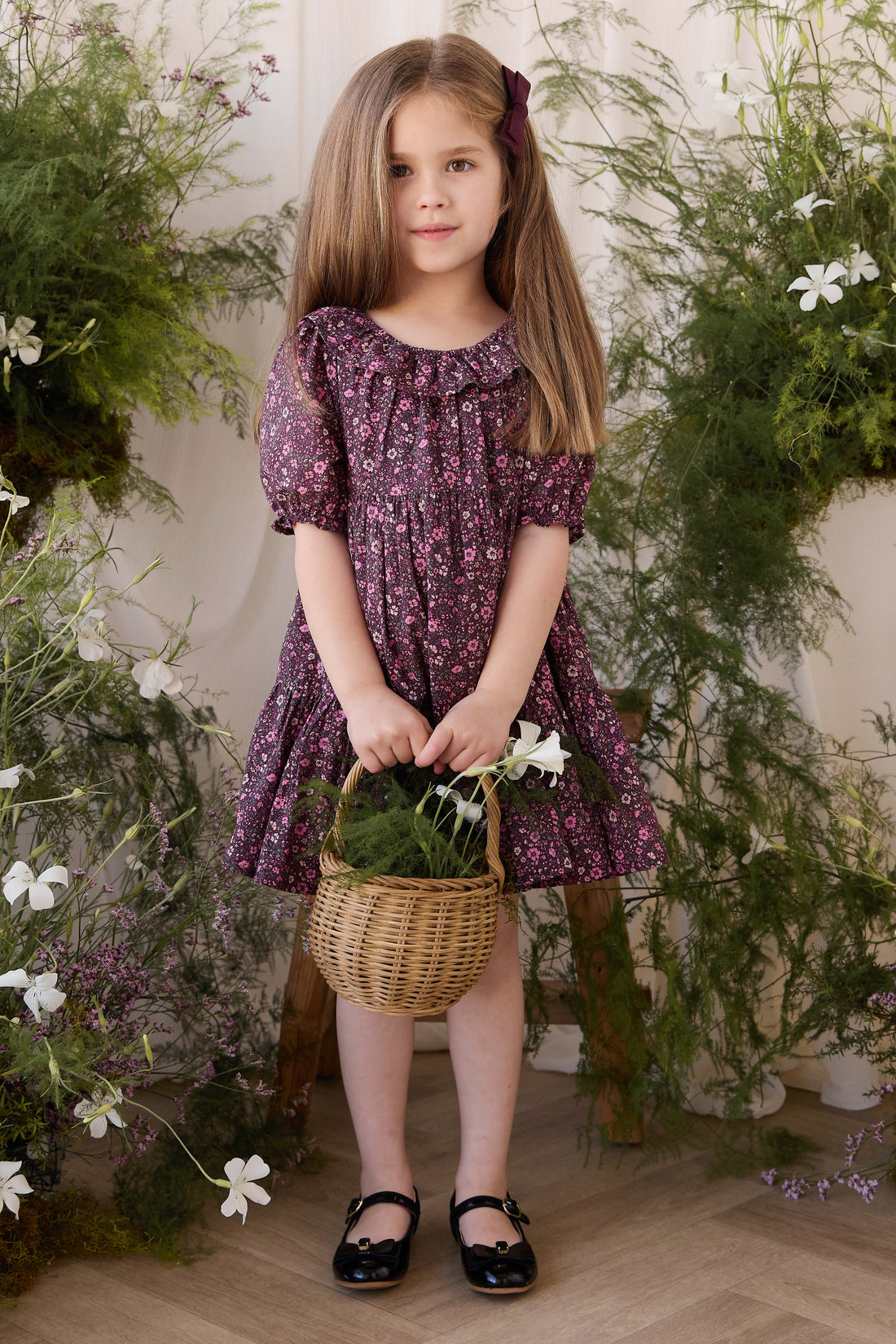 Organic Cotton Acacia Dress - Flora Fig Childrens Dress from Jamie Kay USA