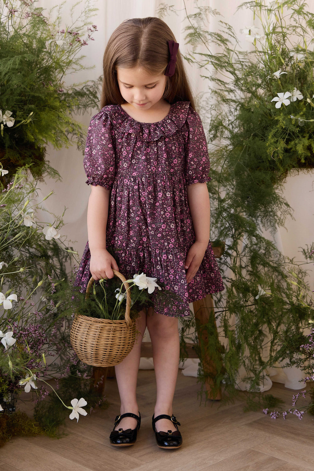 Organic Cotton Acacia Dress - Flora Fig Childrens Dress from Jamie Kay USA