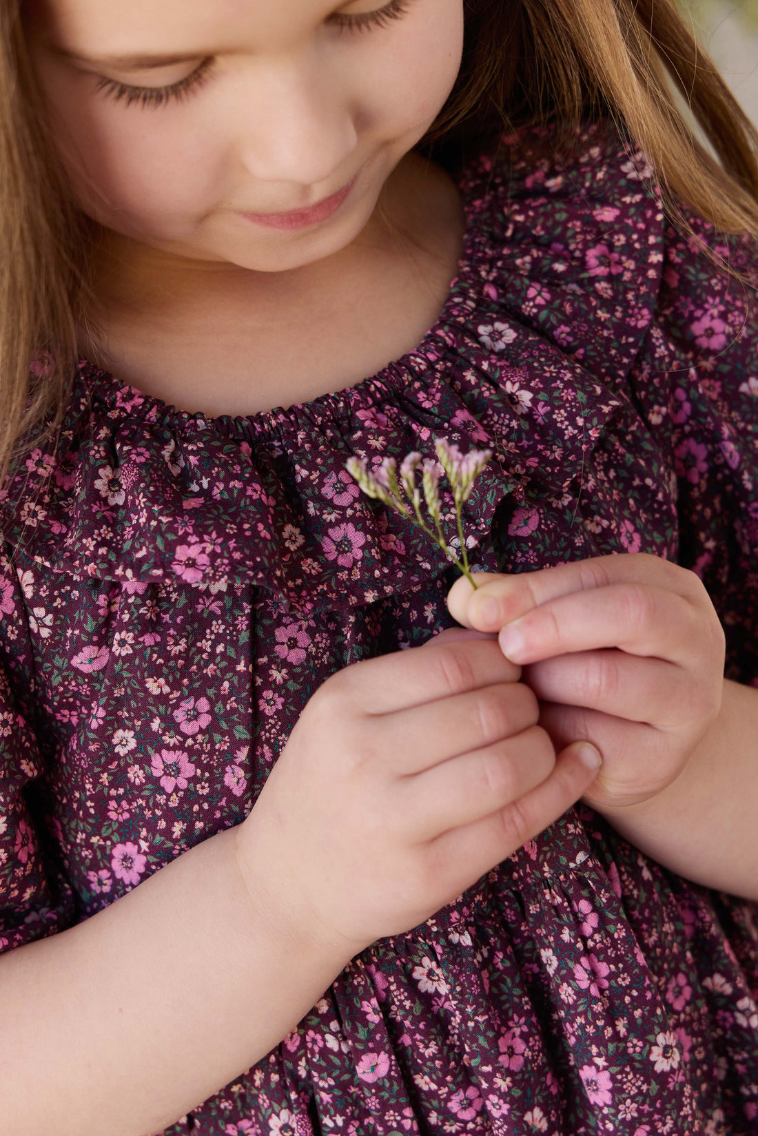 Organic Cotton Acacia Dress - Flora Fig Childrens Dress from Jamie Kay USA