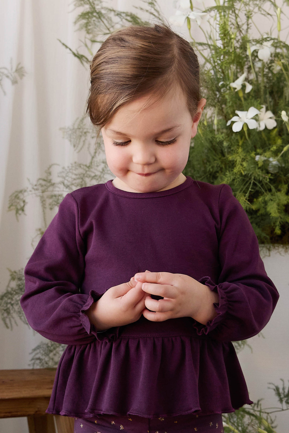 Pima Cotton Bailey Top - Fig Childrens Top from Jamie Kay USA