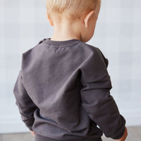 Organic Cotton Damien Sweatshirt - Kalamata L' Adventure Childrens Top from Jamie Kay USA