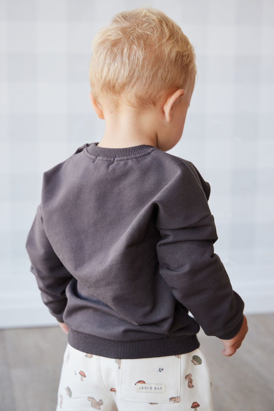 Organic Cotton Damien Sweatshirt - Kalamata L' Adventure Childrens Top from Jamie Kay USA