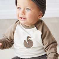 Leon Knitted Beanie - Wolf Childrens Hat from Jamie Kay USA