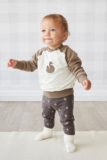 Organic Cotton Tao Sweatshirt - Oak Fox Childrens Top from Jamie Kay USA