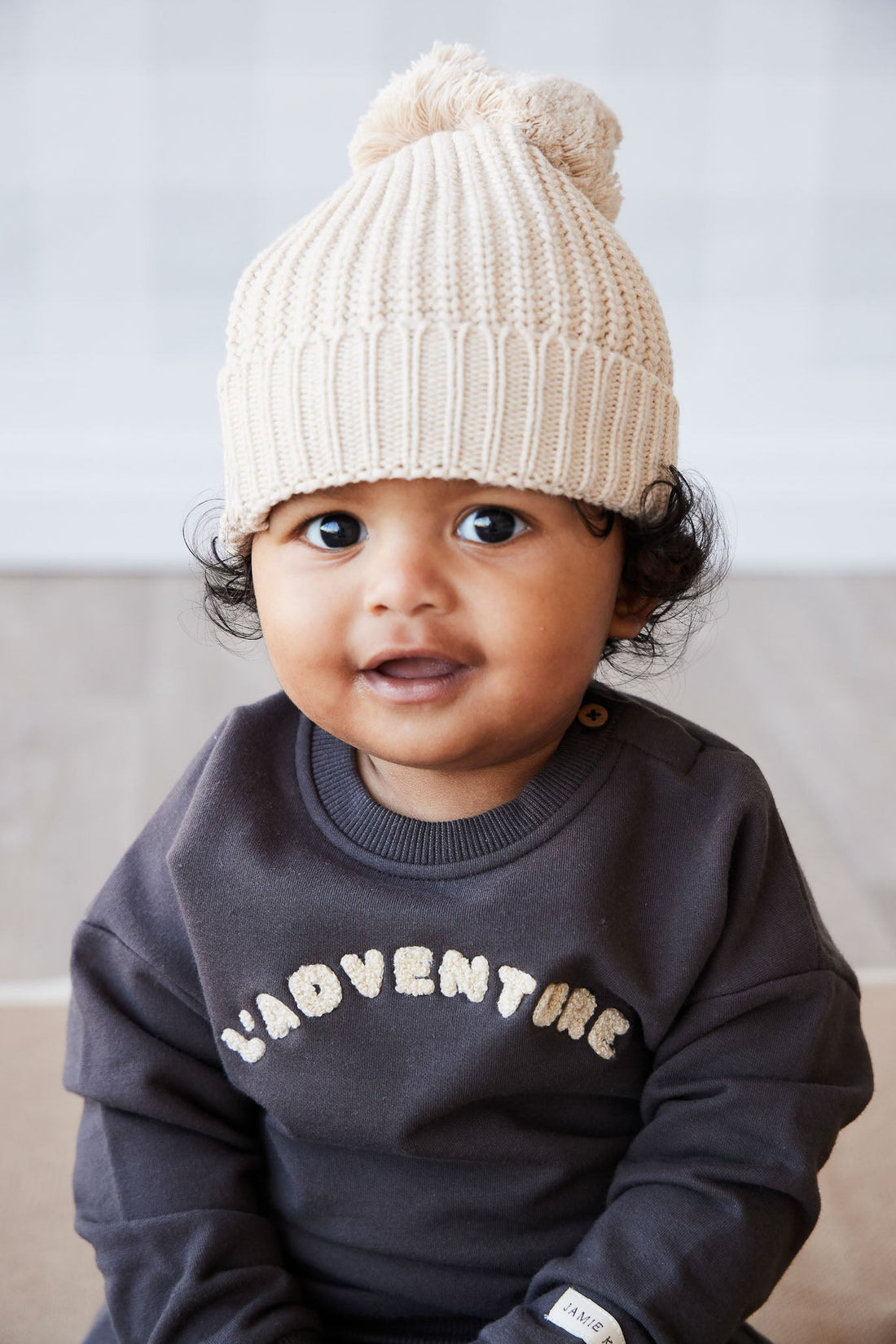 Organic Cotton Damien Sweatshirt - Kalamata L' Adventure Childrens Top from Jamie Kay USA