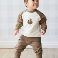 Organic Cotton Tao Sweatshirt - Oak Fox Childrens Top from Jamie Kay USA