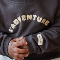 Organic Cotton Damien Sweatshirt - Kalamata L' Adventure Childrens Top from Jamie Kay USA