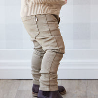 Austin Cotton Twill Pant - Oak Childrens Pant from Jamie Kay USA