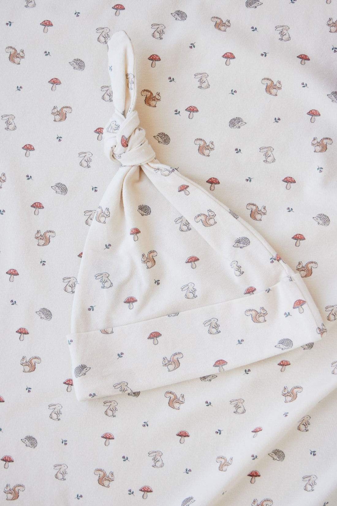 Organic Cotton Wrap Blanket - Woodland Friends Childrens Blanket from Jamie Kay USA