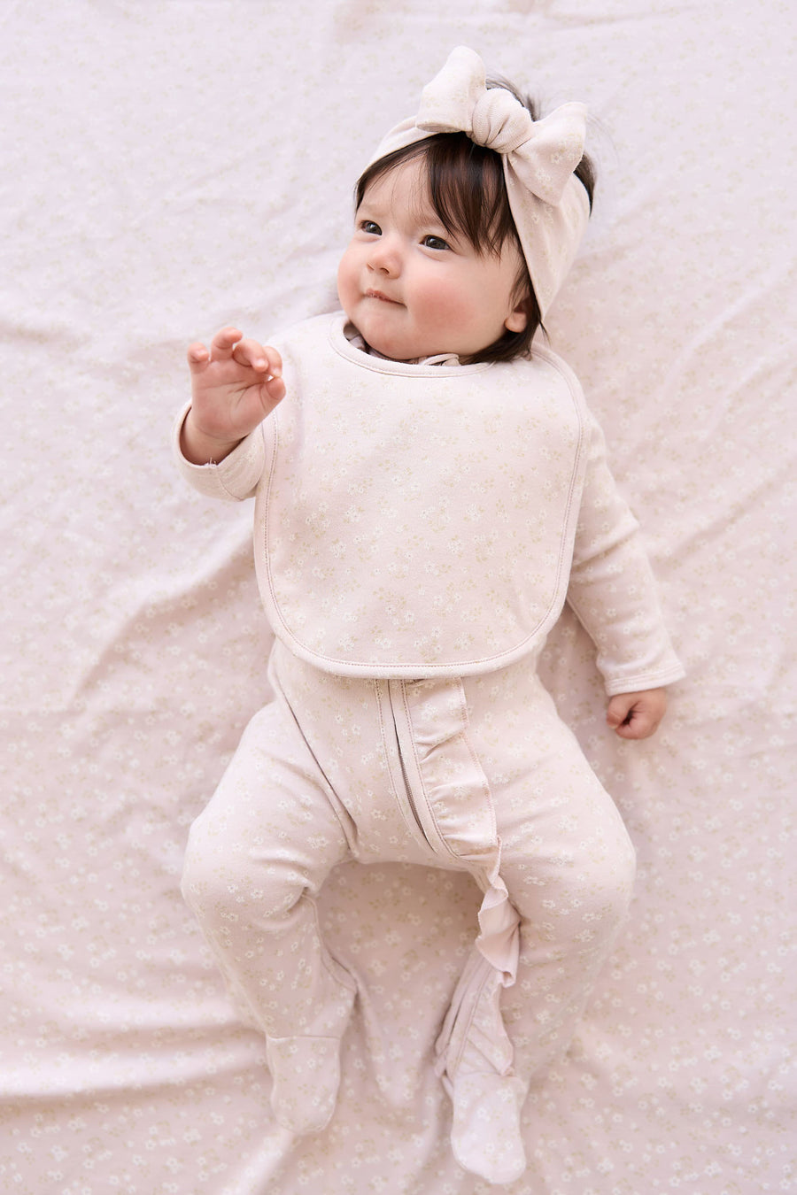 Organic Cotton Melanie Onepiece - Addie Lilac Childrens Onepiece from Jamie Kay USA