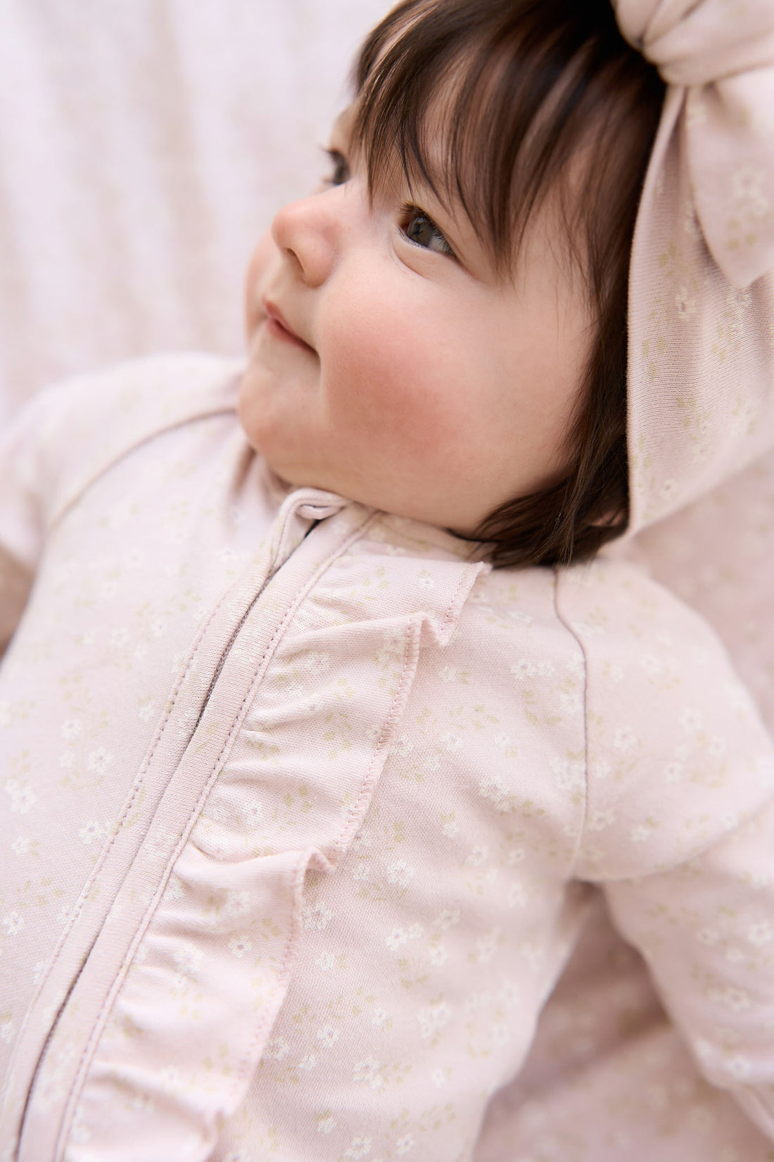 Organic Cotton Melanie Onepiece - Addie Lilac Childrens Onepiece from Jamie Kay USA