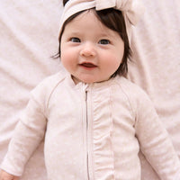 Organic Cotton Melanie Onepiece - Addie Lilac Childrens Onepiece from Jamie Kay USA