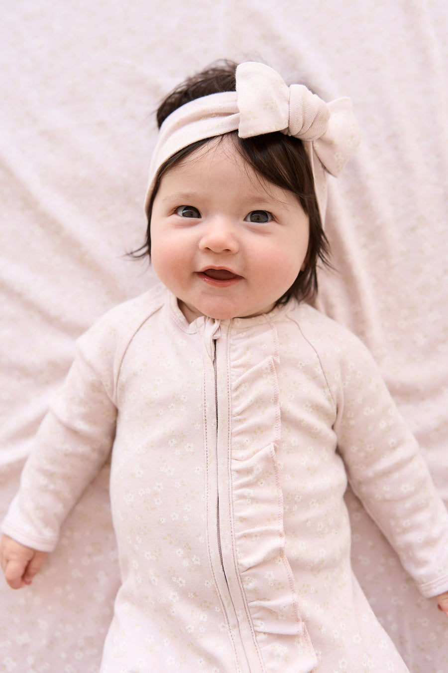 Organic Cotton Melanie Onepiece - Addie Lilac Childrens Onepiece from Jamie Kay USA