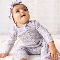 Organic Cotton Frankie Onepiece - April Lilac Childrens Onepiece from Jamie Kay USA