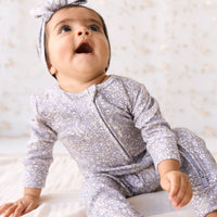 Organic Cotton Frankie Onepiece - April Lilac Childrens Onepiece from Jamie Kay USA