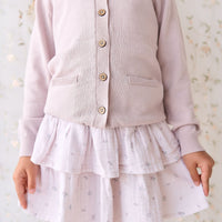 Organic Cotton Muslin Samantha Skirt - Meredith Violet Childrens Skirt from Jamie Kay USA