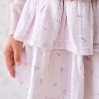 Organic Cotton Muslin Samantha Skirt - Meredith Violet Childrens Skirt from Jamie Kay USA