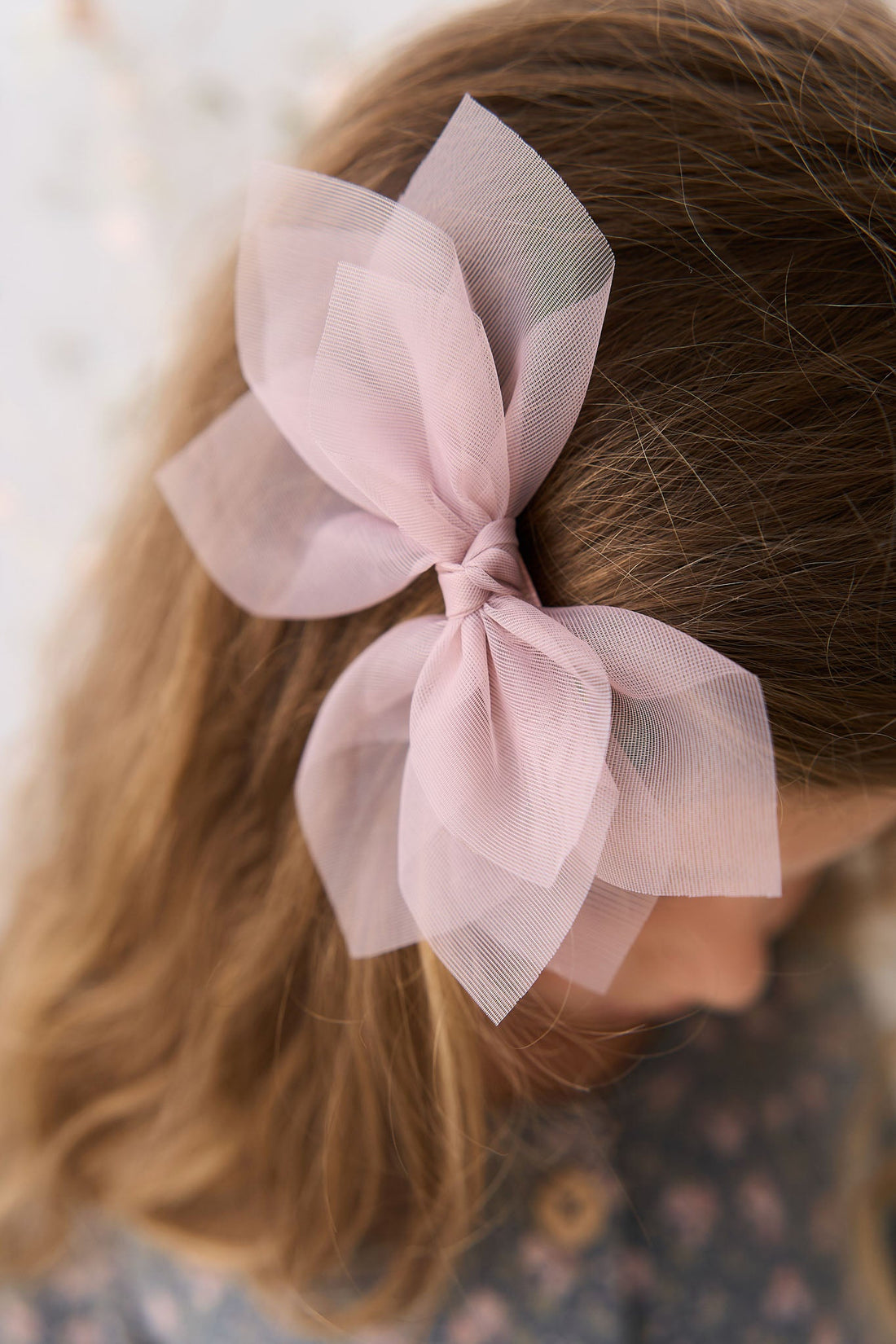 Fairy Bow - Violet Tint Childrens Hair Bow from Jamie Kay USA