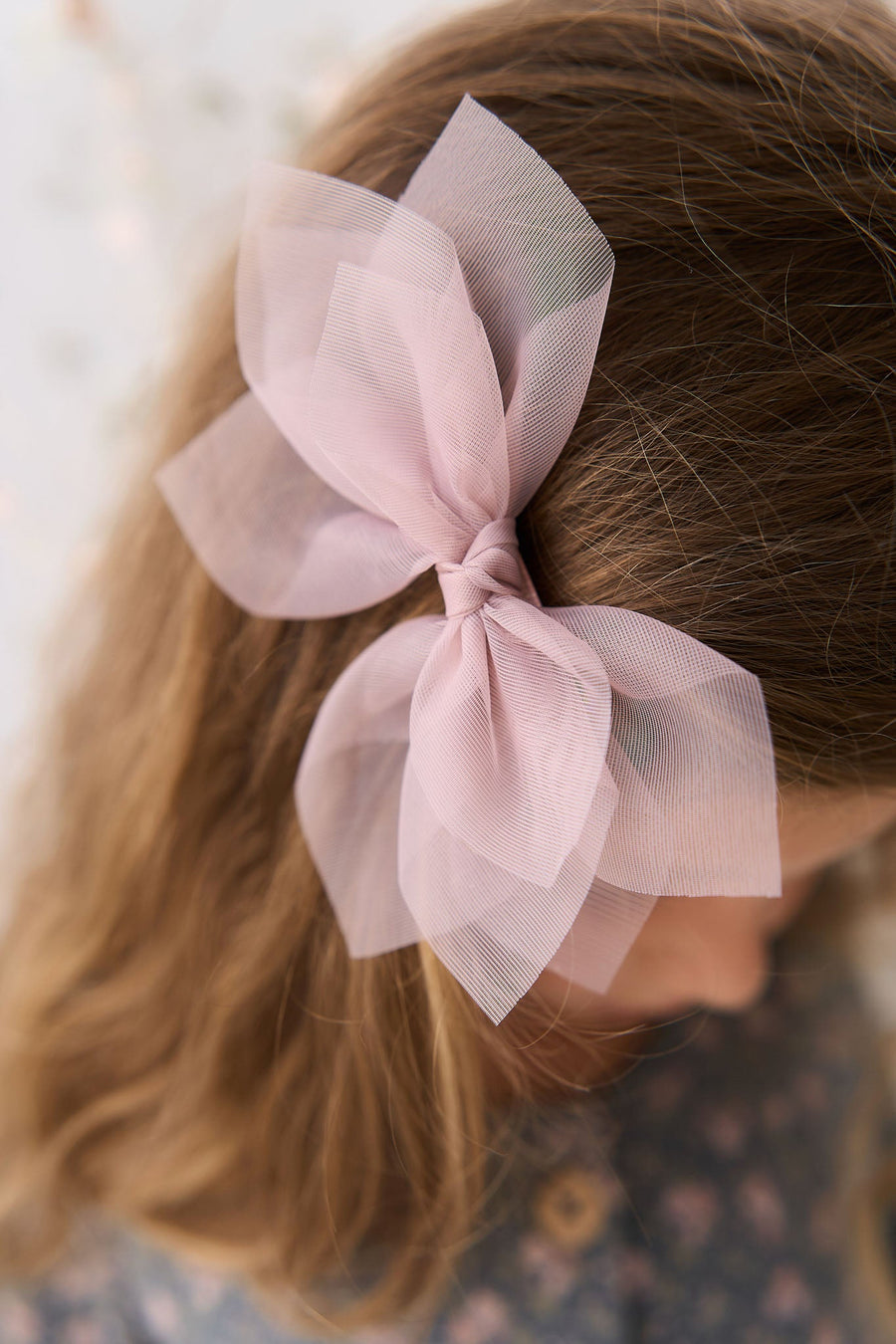 Fairy Bow - Violet Tint Childrens Hair Bow from Jamie Kay USA