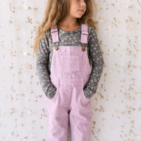 Jordie Cord Overall - Lilac Blush Childrens Overall from Jamie Kay USA