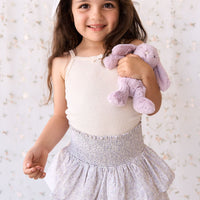 Organic Cotton Samantha Skirt - Chloe Lavender Childrens Skirt from Jamie Kay USA