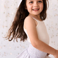 Organic Cotton Samantha Skirt - Chloe Lavender Childrens Skirt from Jamie Kay USA