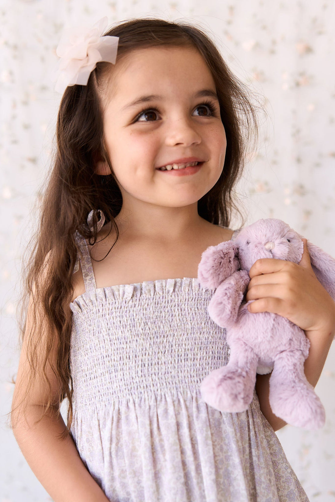 Organic Cotton Mira Top - Chloe Lavender Childrens Top from Jamie Kay USA