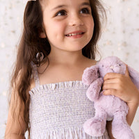 Organic Cotton Mira Top - Chloe Lavender Childrens Top from Jamie Kay USA