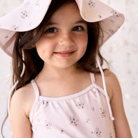 Noelle Hat - Goldie Bouquet Morganite Childrens Swimwear from Jamie Kay USA