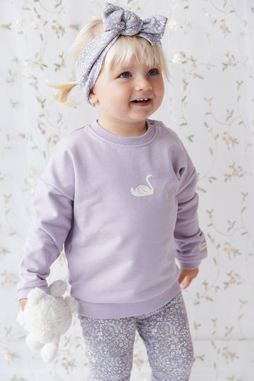 Organic Cotton Bobbie Sweatshirt - Starling Childrens Top from Jamie Kay USA