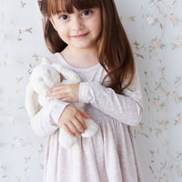 Organic Cotton Tallulah Dress - Addie Lilac Childrens Dress from Jamie Kay USA