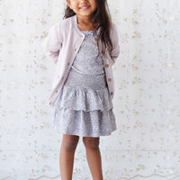 Organic Cotton Ruby Skirt - April Lilac Childrens Skirt from Jamie Kay USA