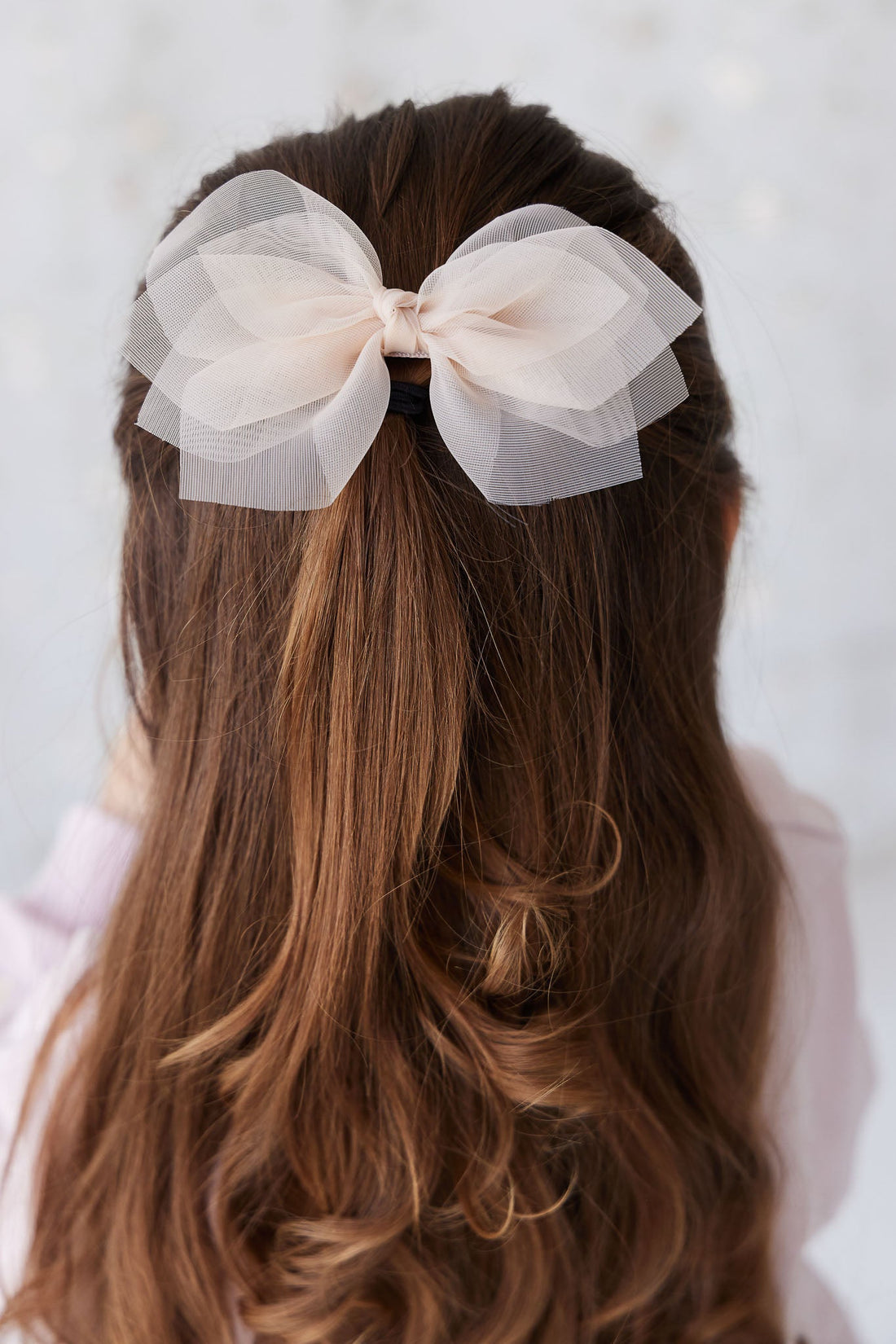 Fairy Bow - Rosewater Childrens Hair Bow from Jamie Kay USA